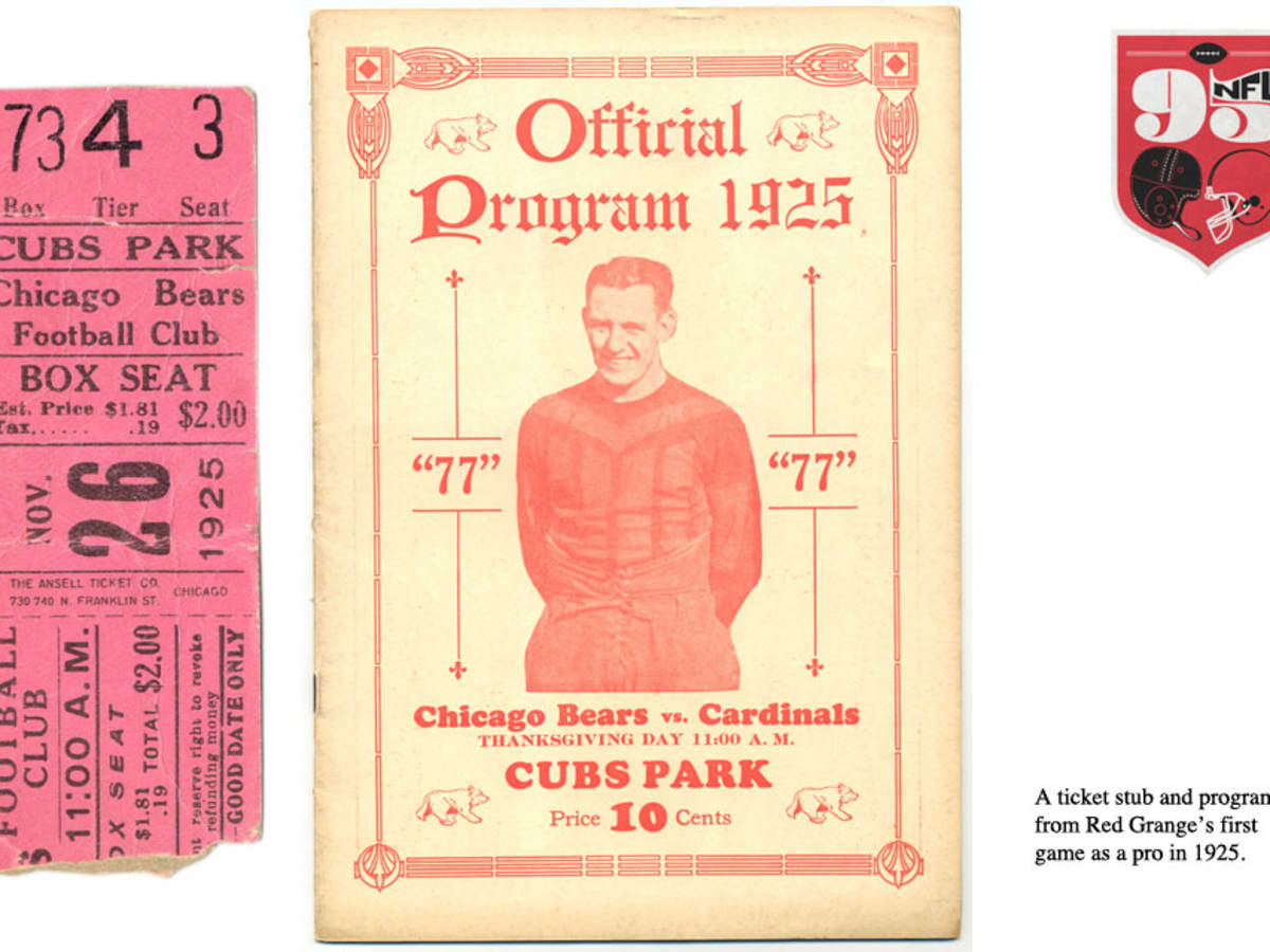 Historical Bears Ticket Stubs