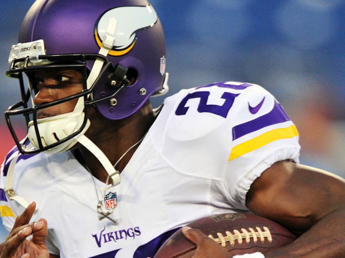 Adrian Peterson of Minnesota Vikings glad Percy Harvin happy with