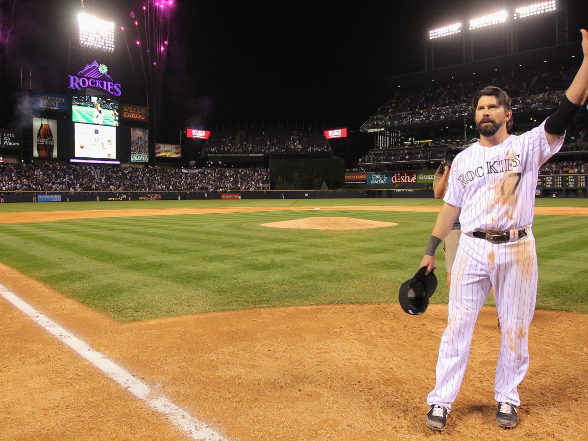Todd Helton retirement ceremony: Colorado Rockies will use special balls to  honor legendary first baseman - Sports Illustrated