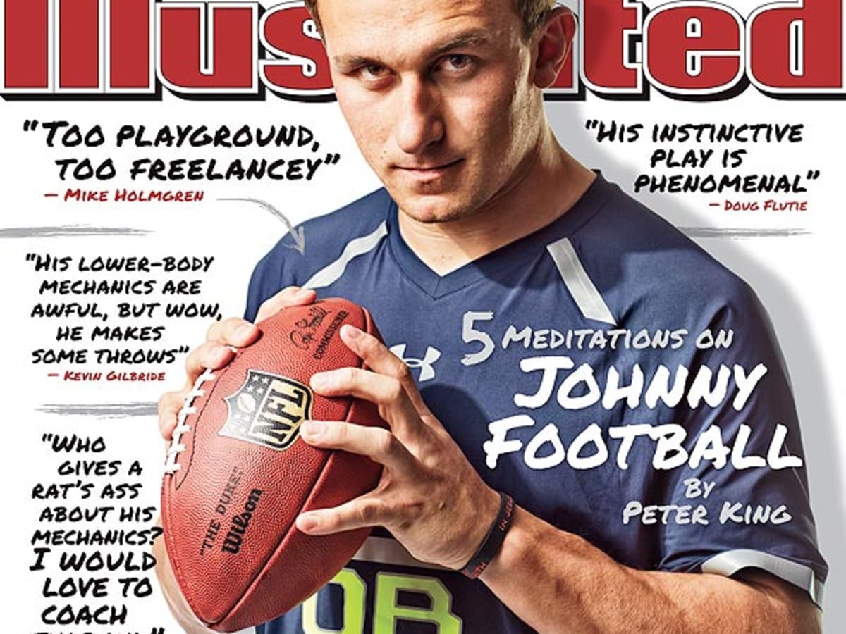 Johnny Manziel appears on cover of Sports Illustrated's NFL draft