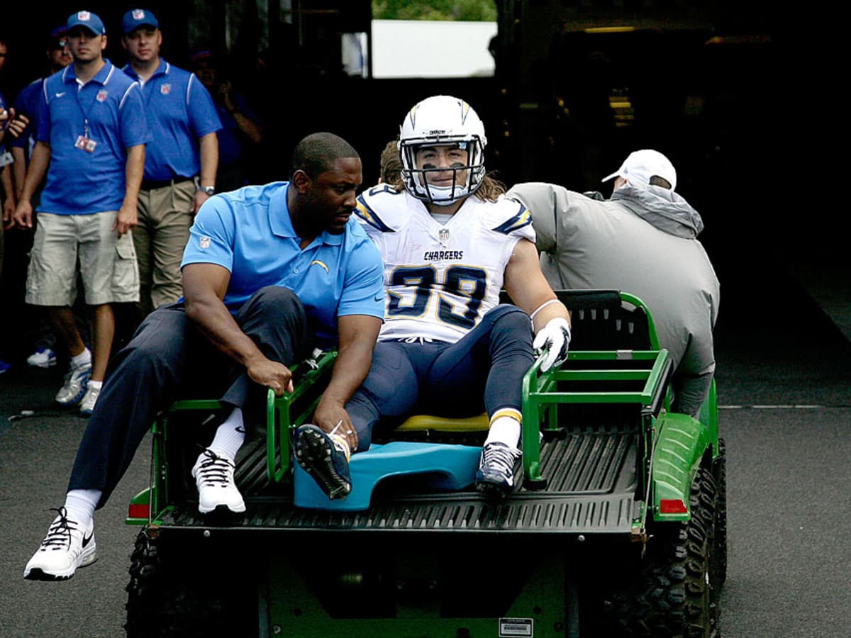 Chargers C Ohrnberger goes on injured reserve with back injury 