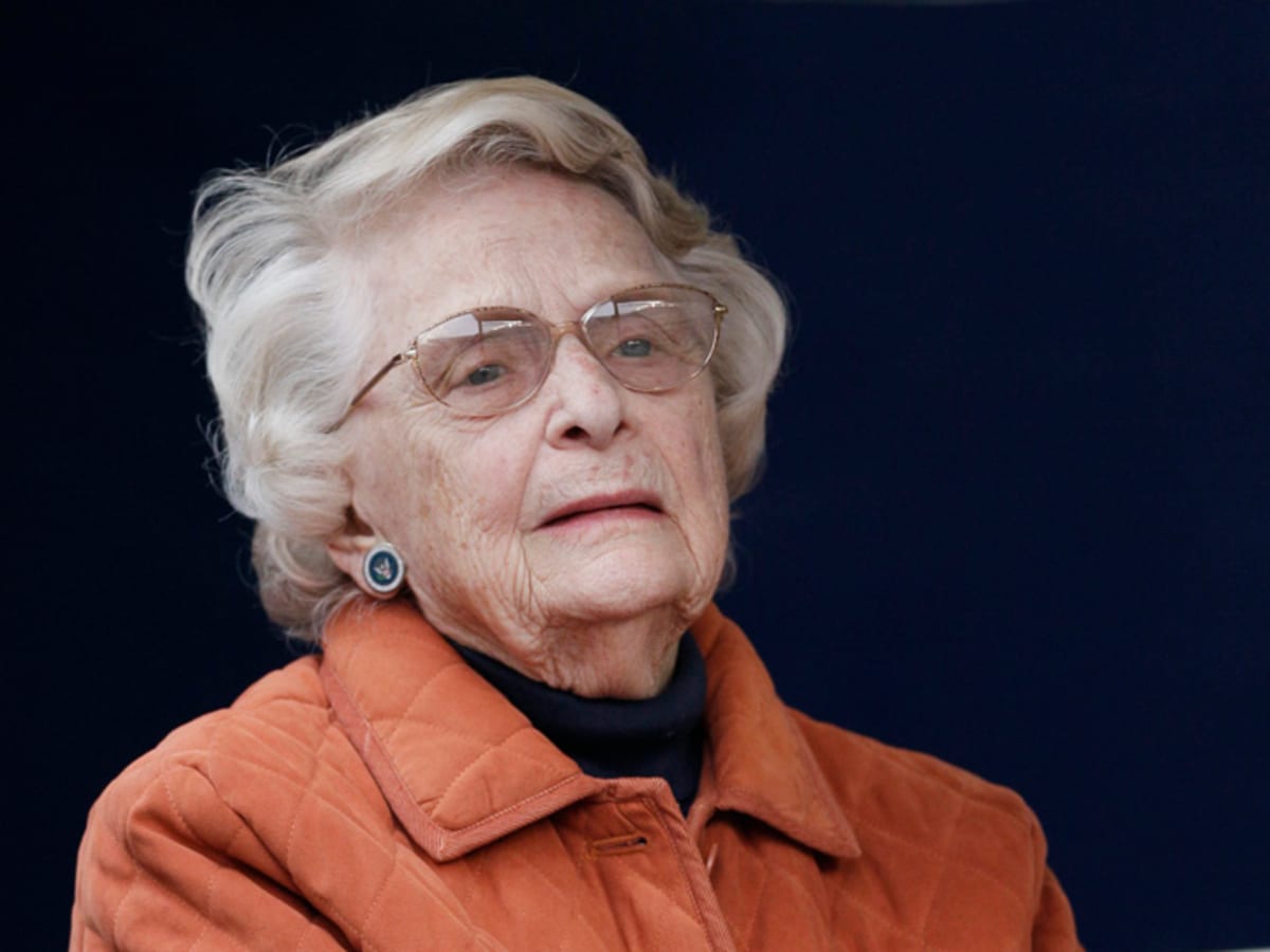 Well, the socks don't turn me on': Virginia McCaskey admits she's