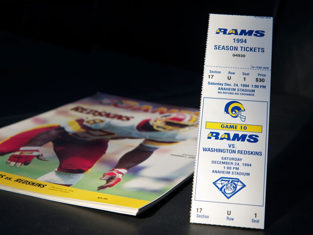 2001 NFC Playoff & Championship Game St. Louis LA Rams Ticket Combo