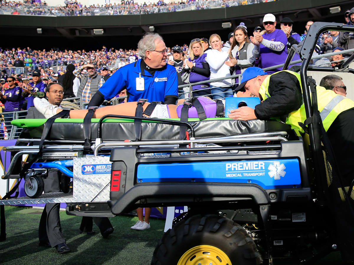 Baltimore Ravens cheerleader injured as stunt goes horribly wrong