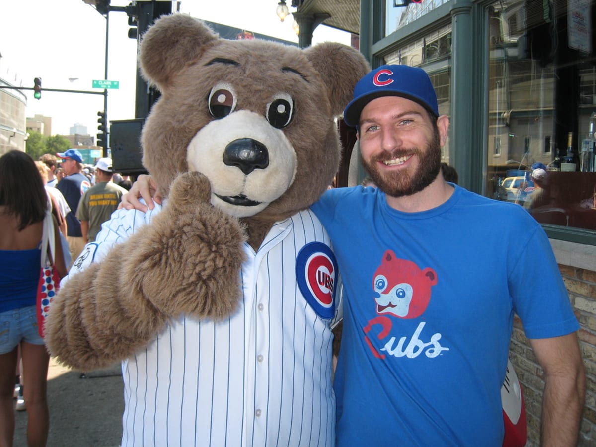 Bootleg Cubs mascot punches guy who removed his head at