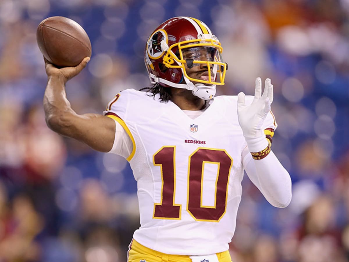 RG3 leaves Redskins game with ankle injury