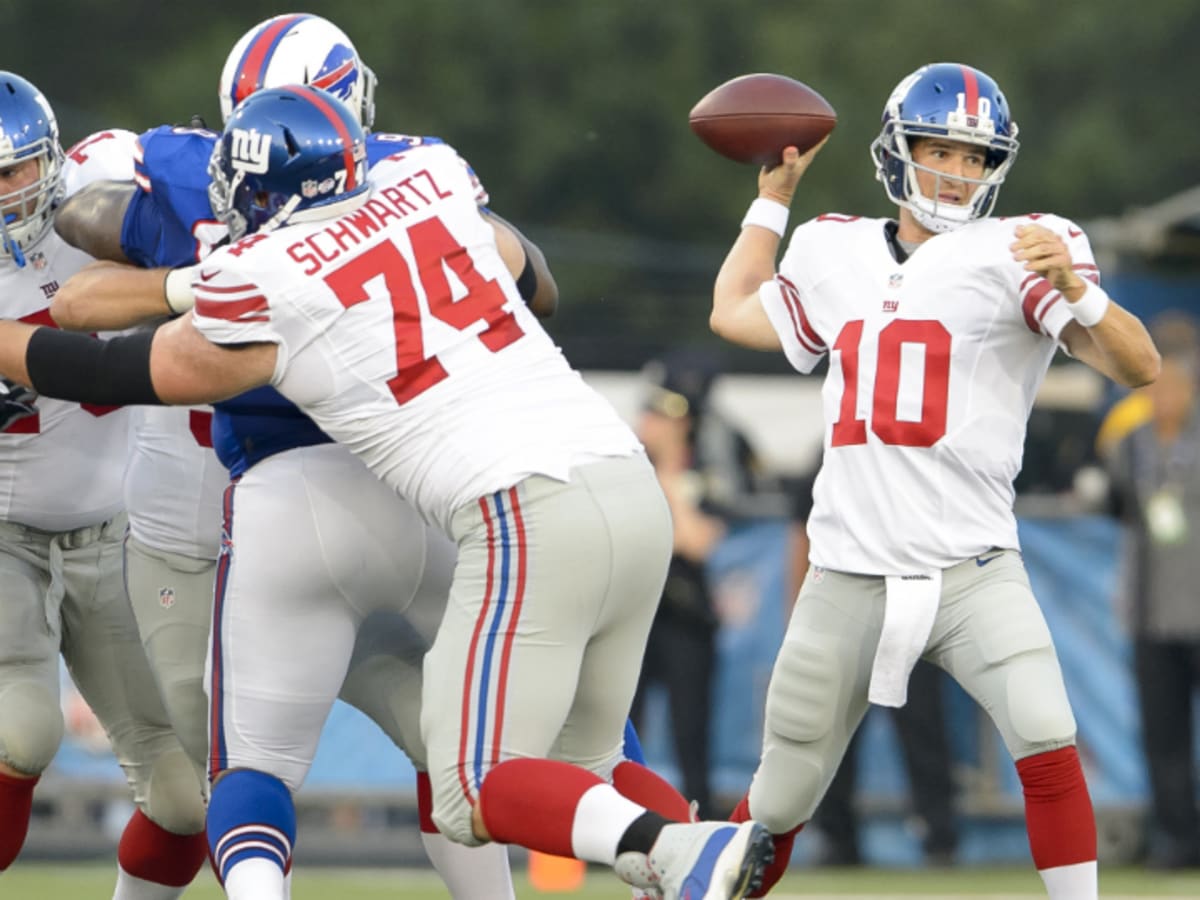 Photo: New York Giants Mario Manningham, Will Beatty, Brandon