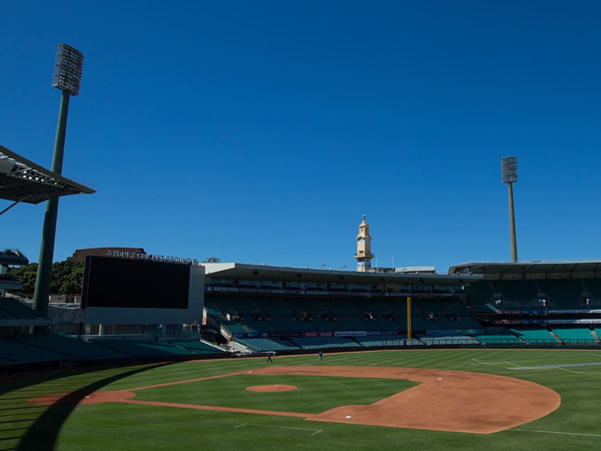 March 21, 2014: MLB returns to Australia's Sydney Cricket Ground