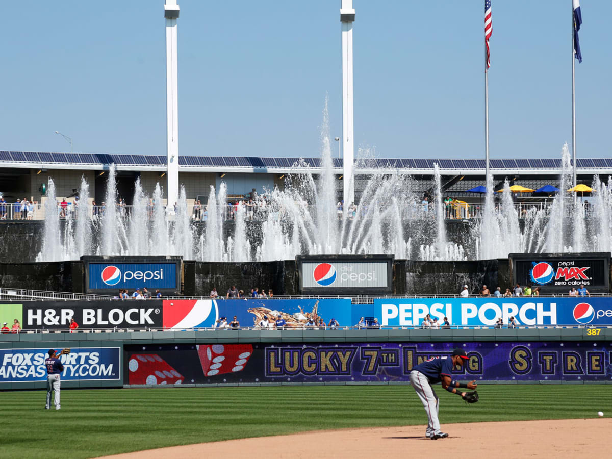 The fountains at Kauffman stadium : r/accidentalswastika