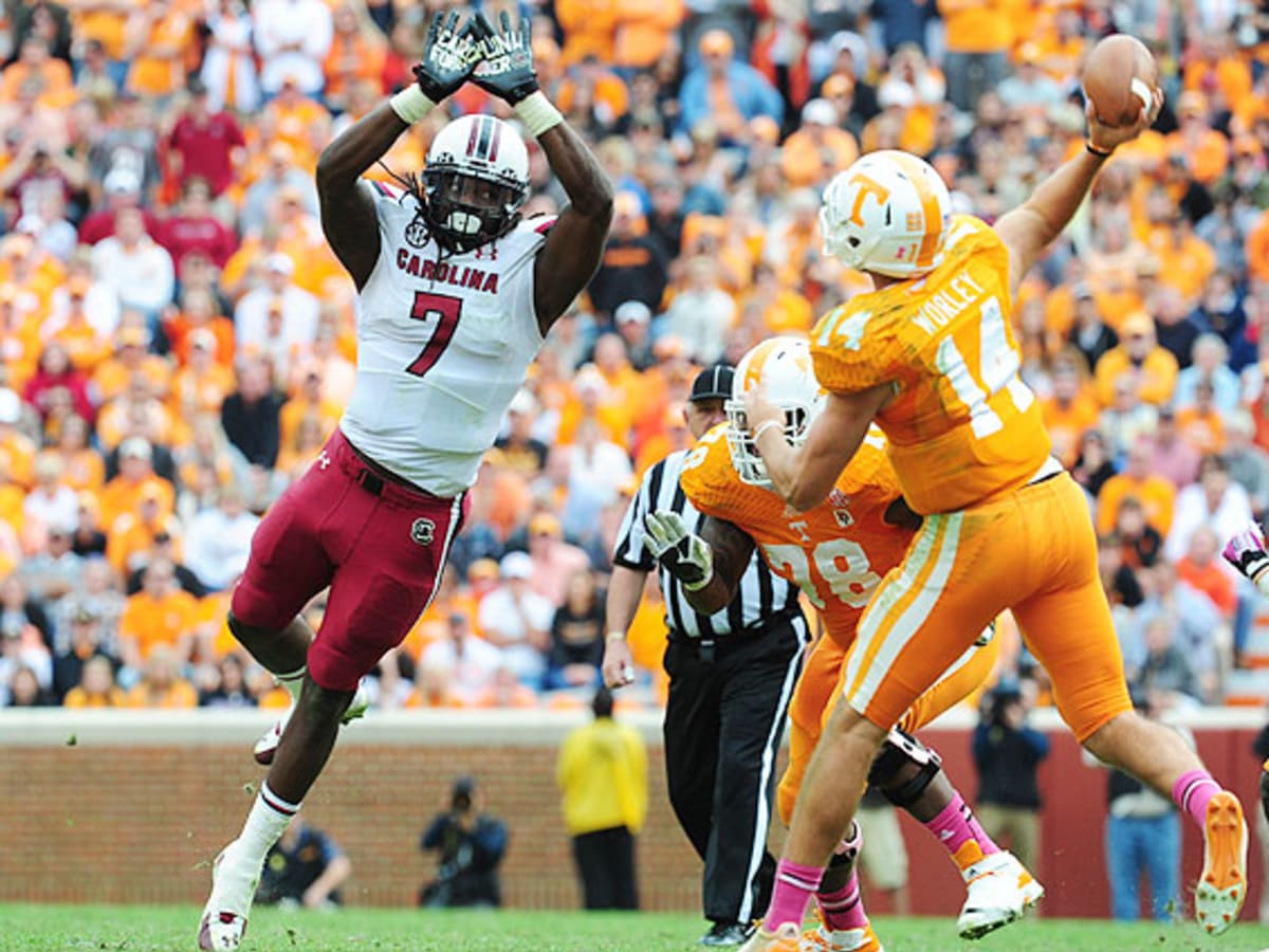 Jadeveon Clowney runs 4.53 40-yard dash at 2014 NFL combine - Sports  Illustrated