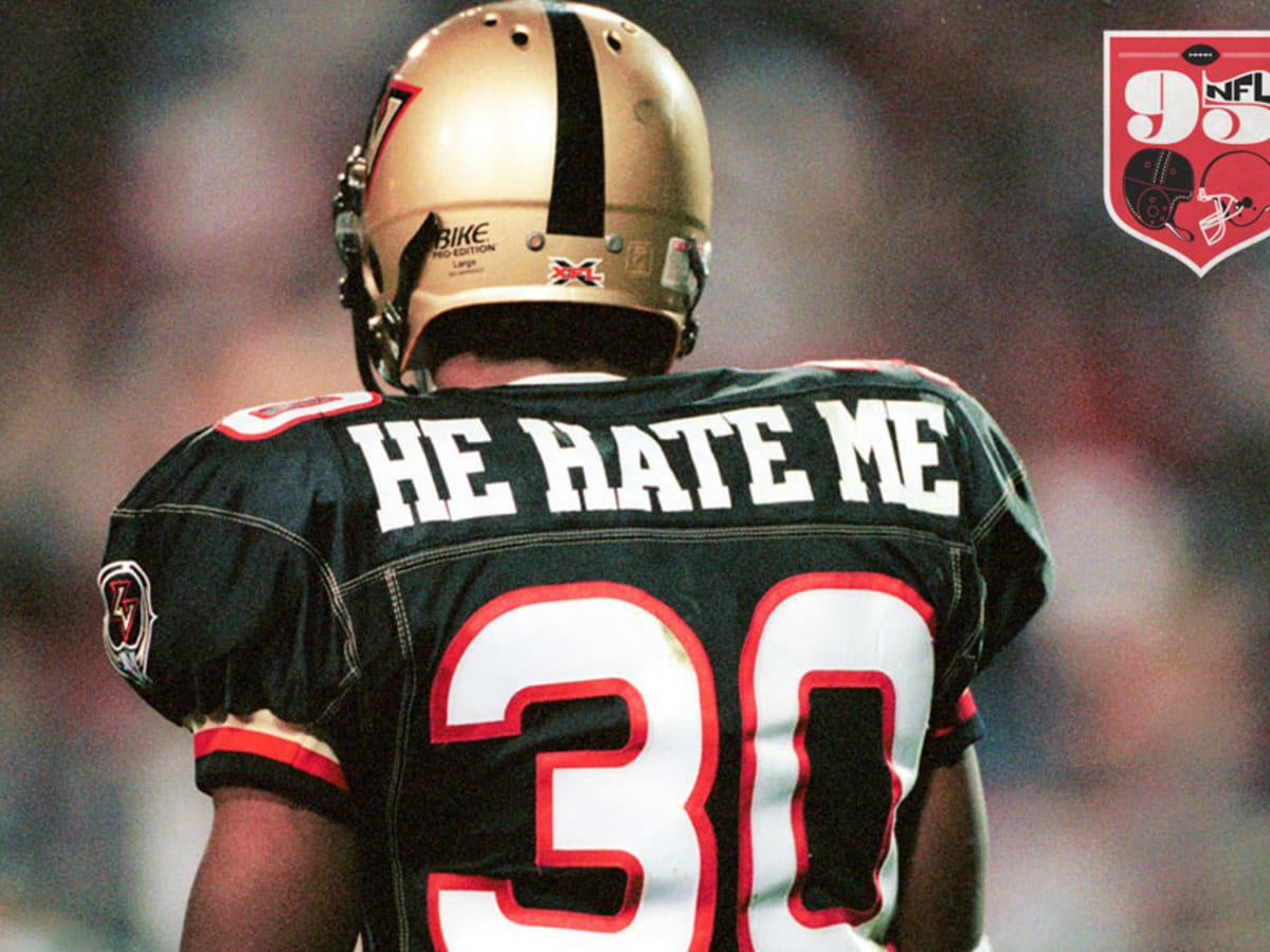 Las Vegas Outlaws He Hate Me XFL Jersey