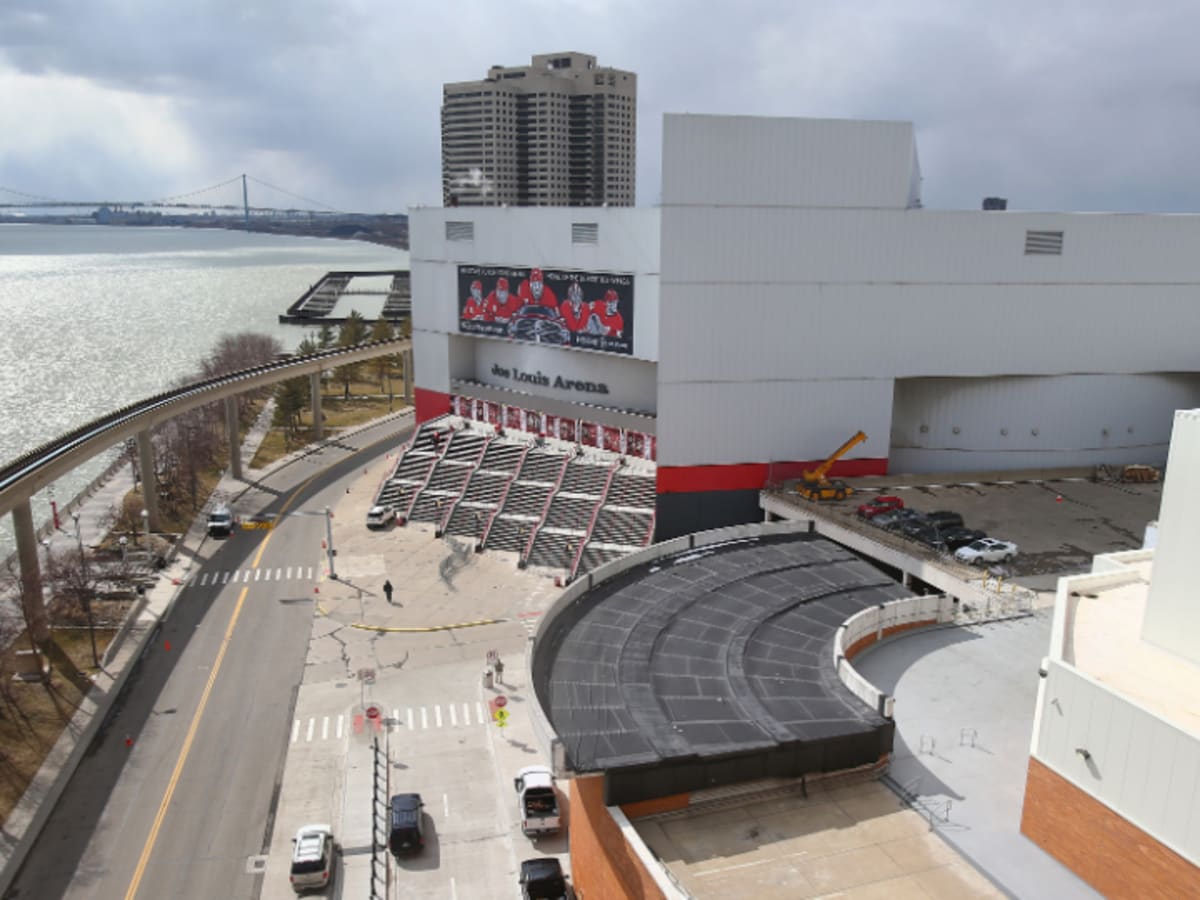 Massive tower envisioned for former Joe Louis Arena site