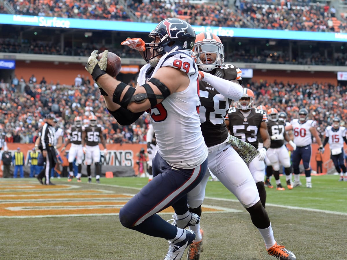 Houston Texans thwart Cleveland Browns, 23-7, behind J.J. Watt