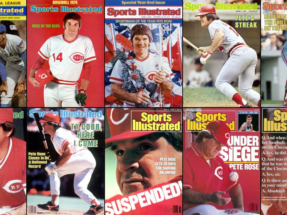 Cincinnati Reds Pete Rose MLB BASEBALL 1984 Sports Illustrated