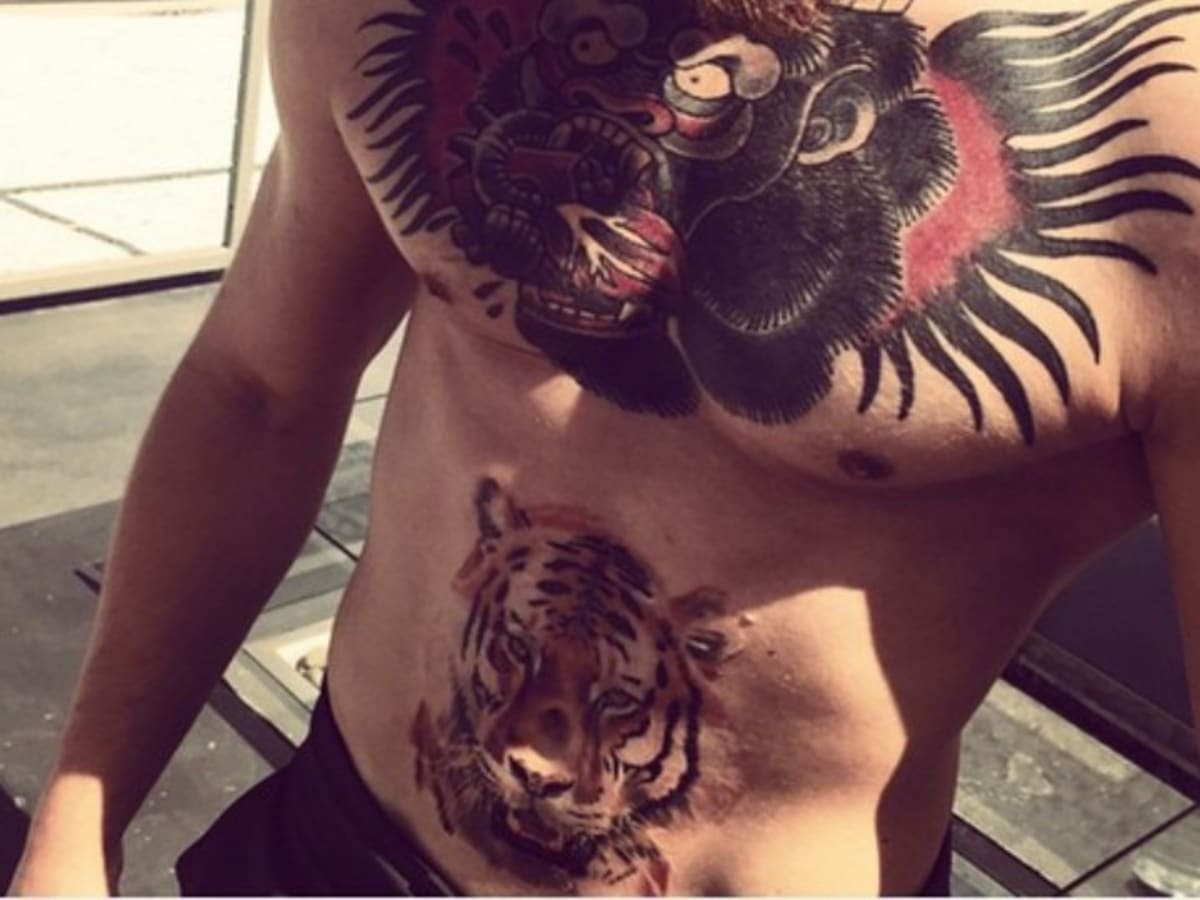 Conor McGregor Back Tattoo