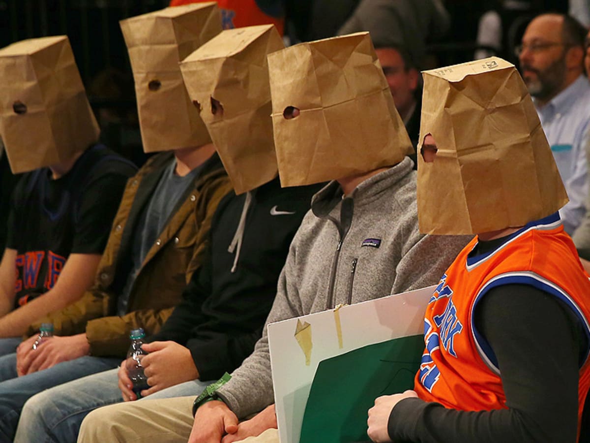 Fans With Bags Over Their Heads - Sports Illustrated