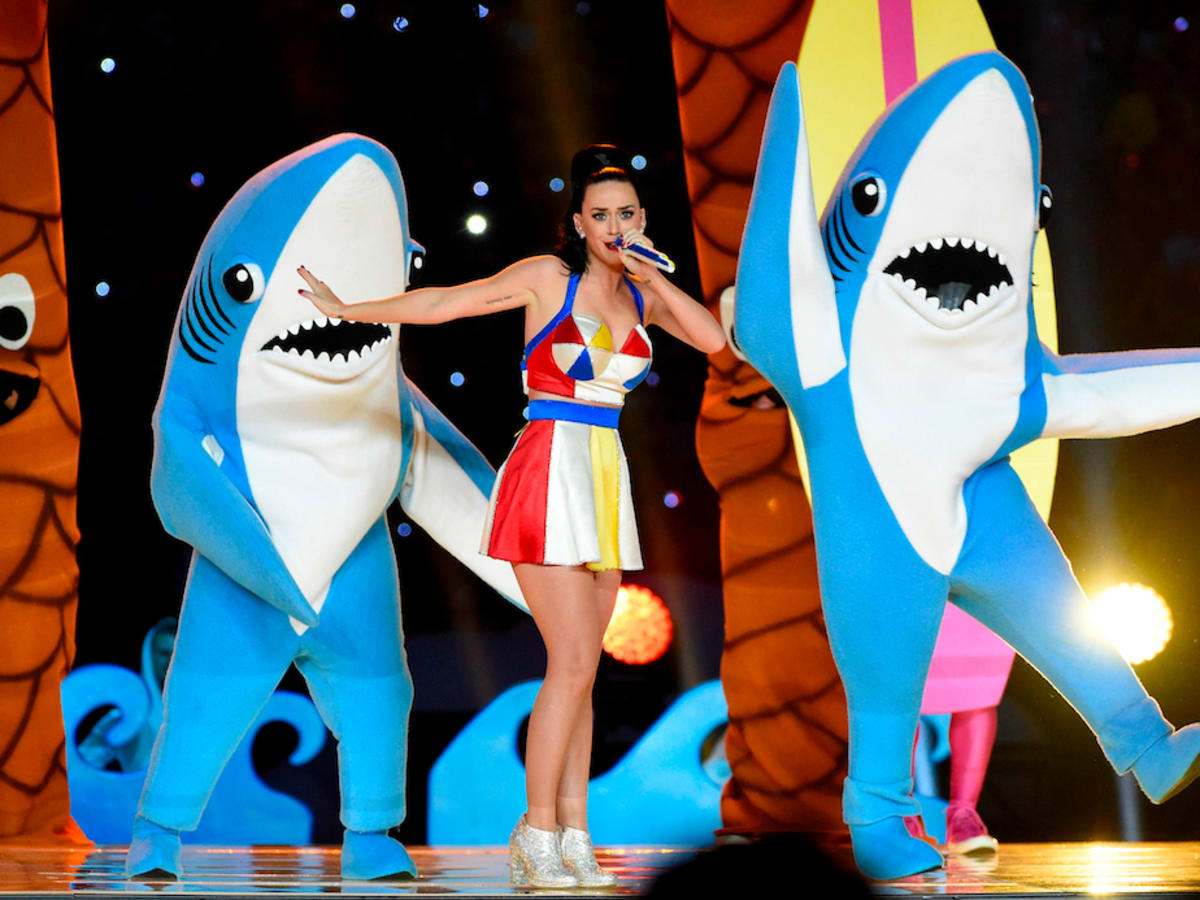 Katy Perry credits sharks for Super Bowl halftime show - Sports Illustrated