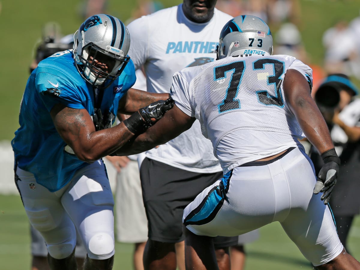 Michael Oher feels at home as Carolina Panthers left tackle