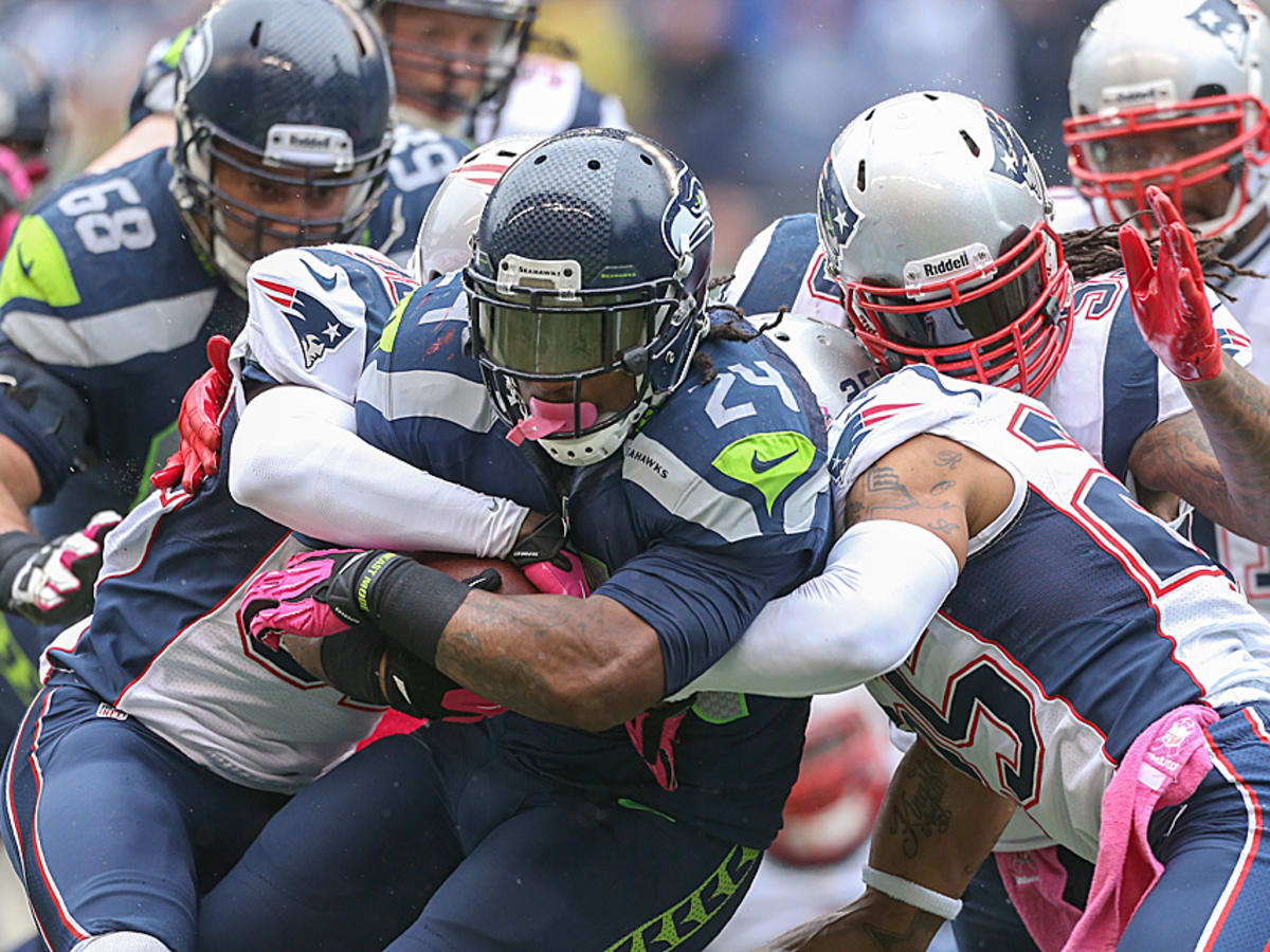 Patriots and Seahawks all square at half-time in Super Bowl 49