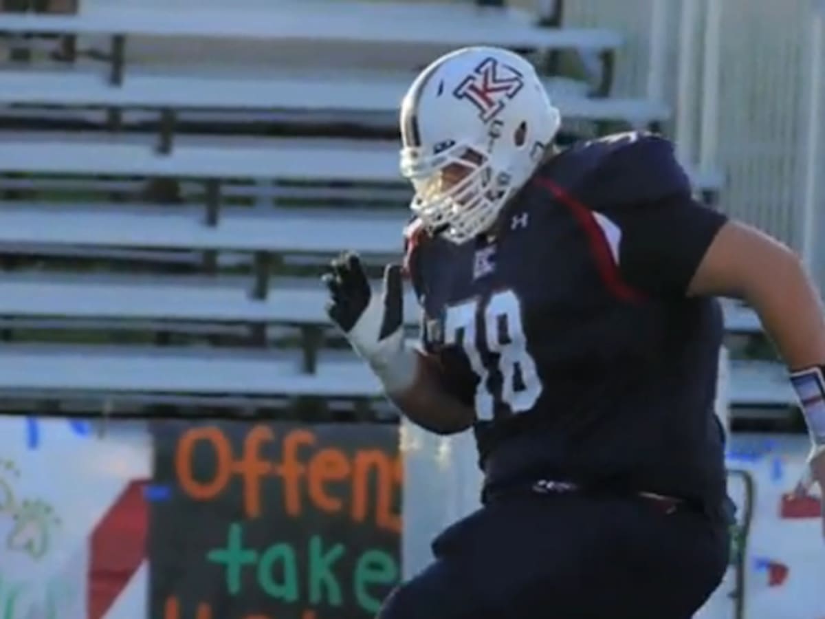 tallest high school football player