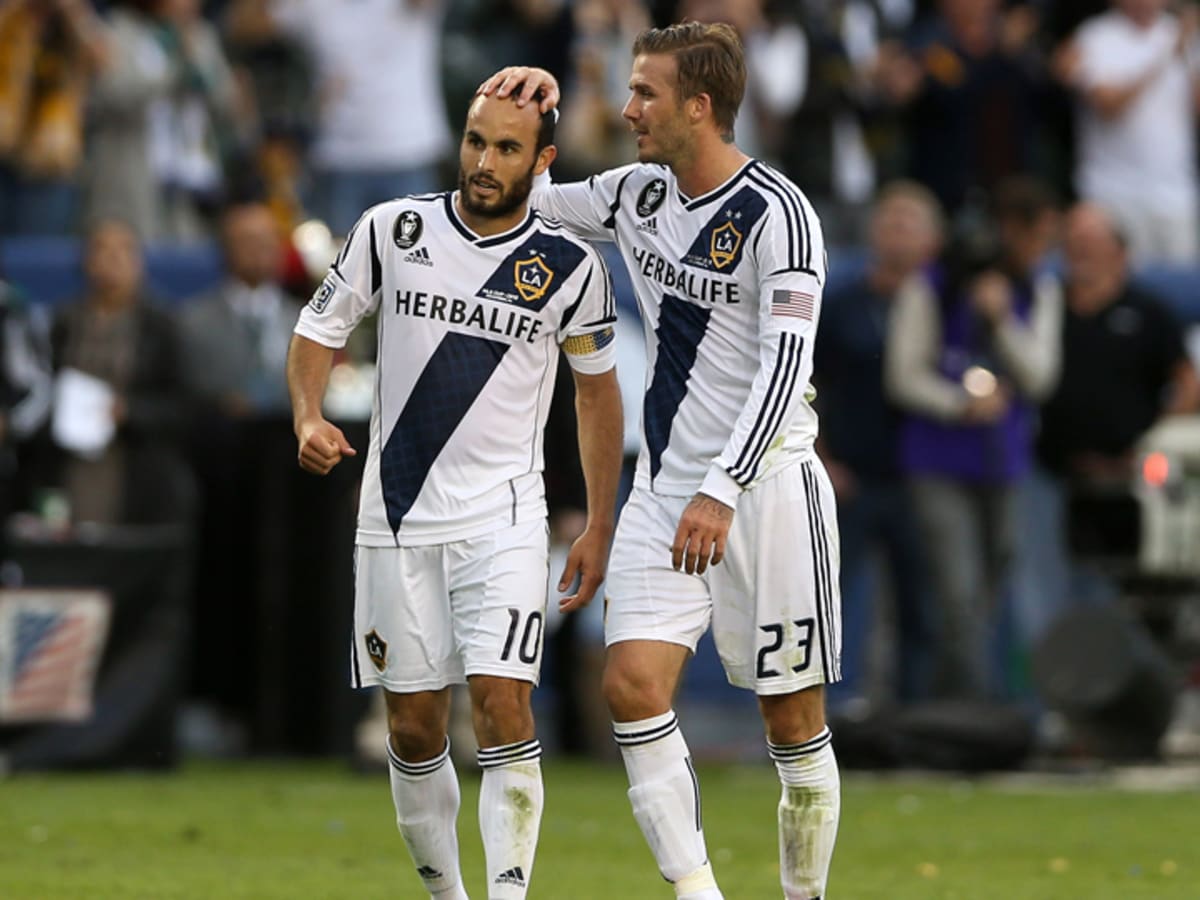 Charitybuzz: LA GALAXY TEAM JERSEY signed by DAVID BECKHAM & LANDON DONOVAN  + 20 more!