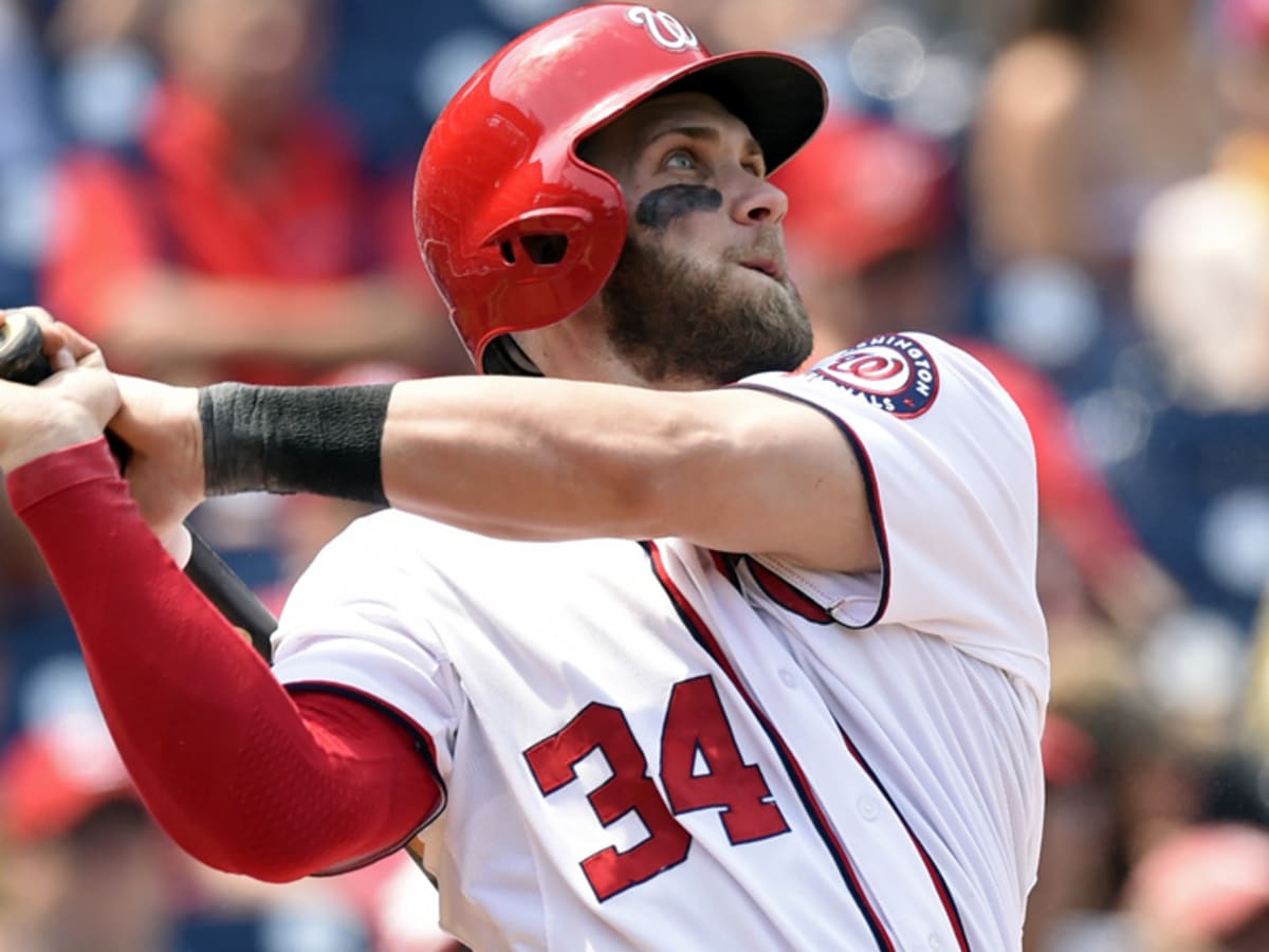 Nationals' Bryce Harper makes history with three-homer game - Sports  Illustrated