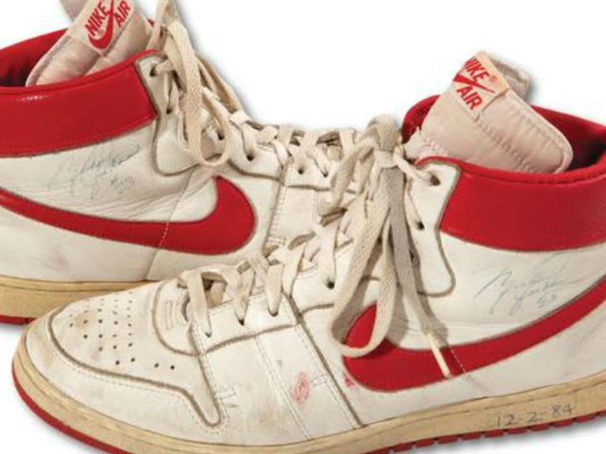 Michael Jordan Game-Worn Sneakers from Rookie Season Auction for