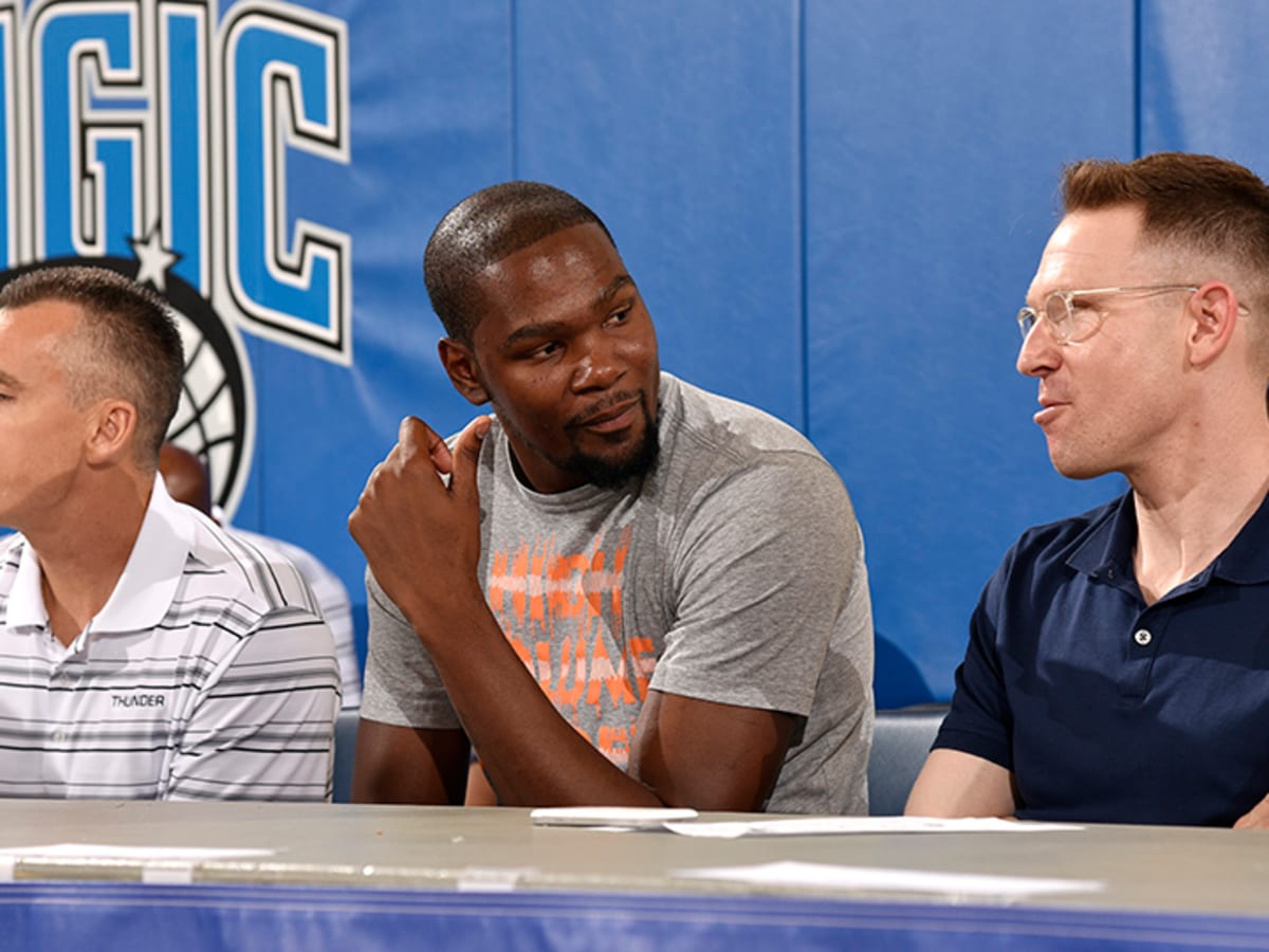 NBA Buzz - Russell Westbrook and Kevin Durant at draft night