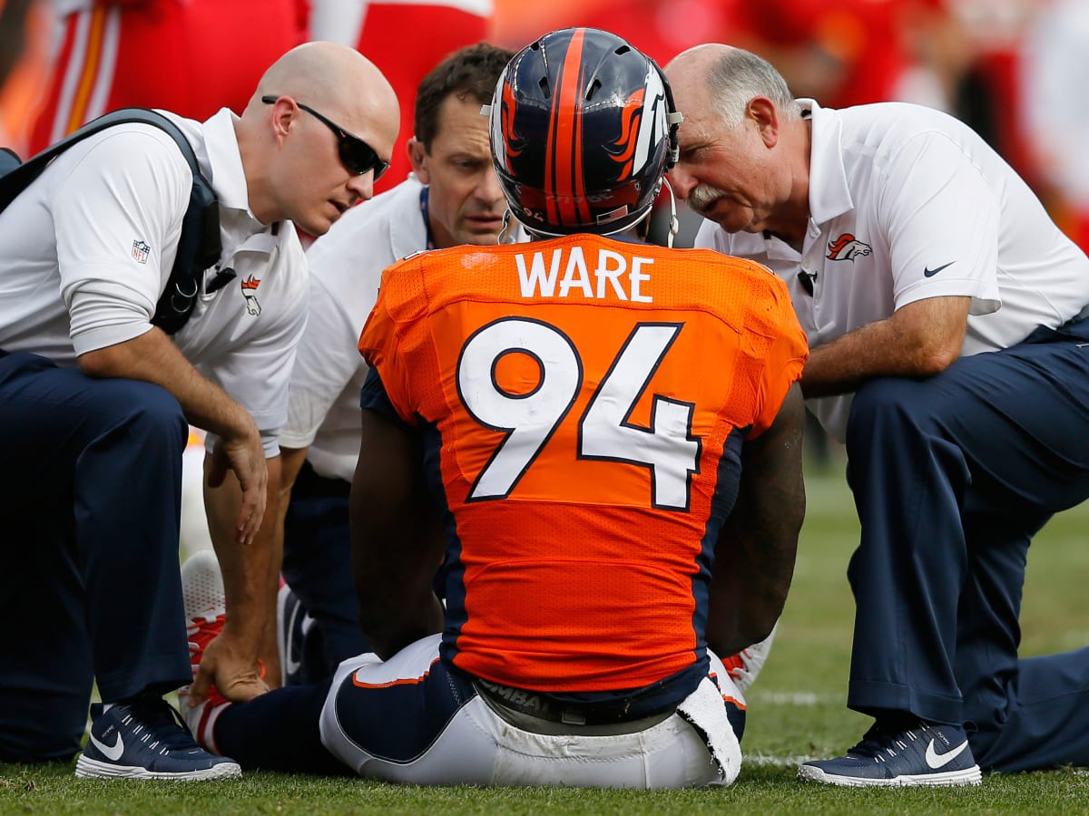 Denver Broncos: DeMarcus Ware misses OTAs with back injury - SI