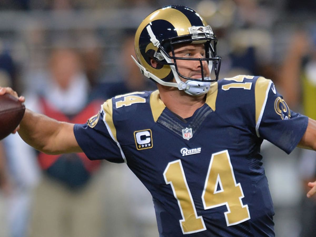 Detroit Lions quarterback Shaun Hill (14) passes during first half