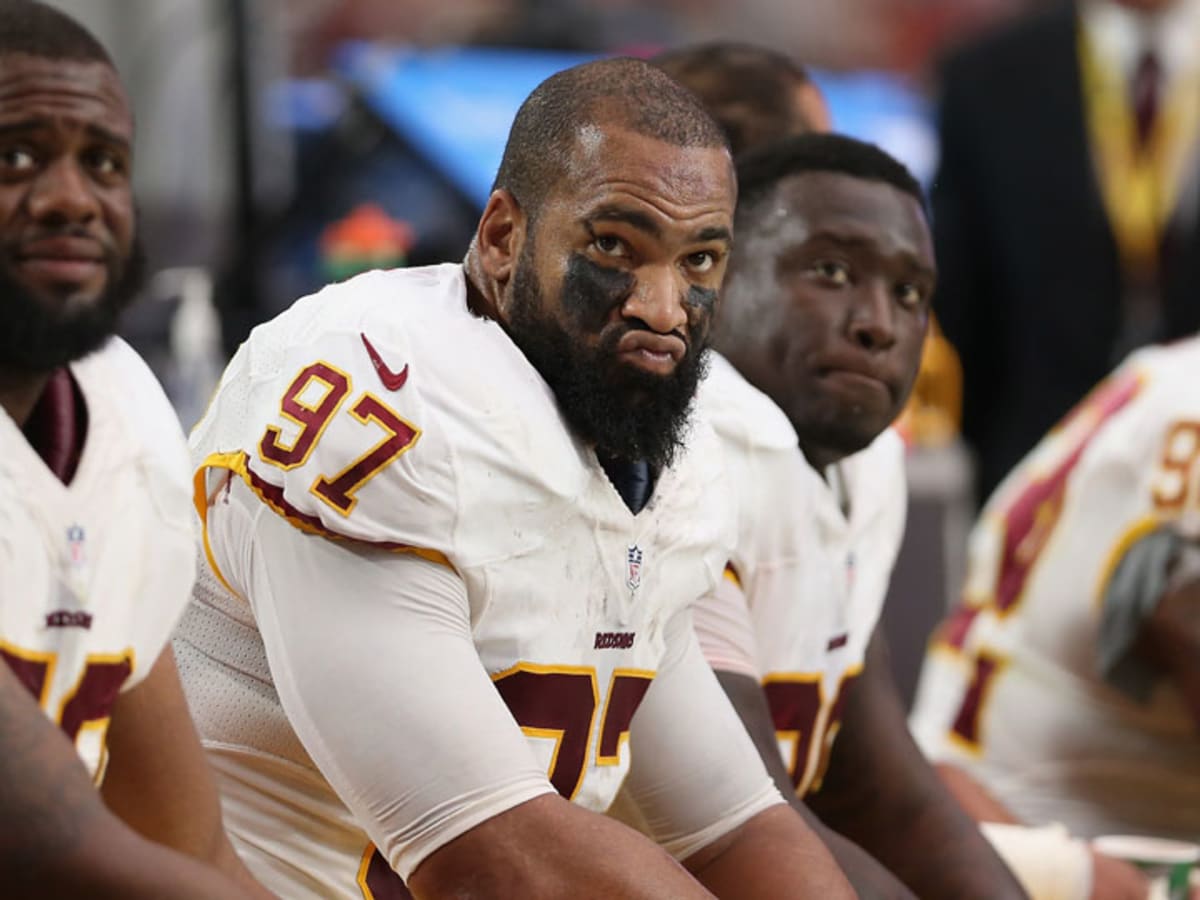 Dallas Cowboys defensive end Jason Hatcher (97) during a preseason