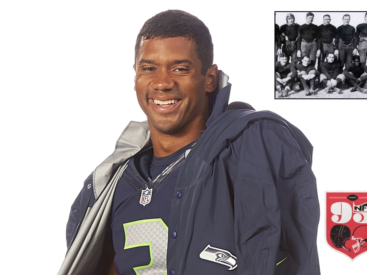 : Russell Wilson Seattle Seahawks #3 Black Youth 8-20