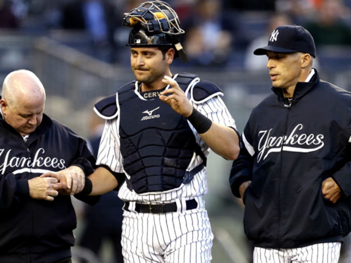 Yankees catcher Francisco Cervelli sports positive attitude