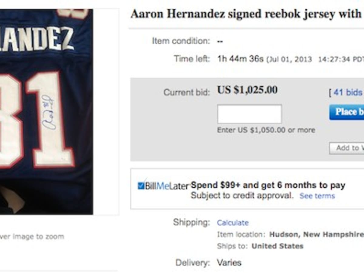 Patriots offering free exchanges on Aaron Hernandez jerseys