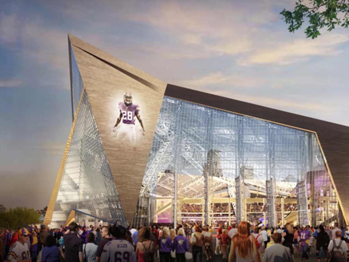 Vikings to play outdoors while new stadium built - Sports Illustrated