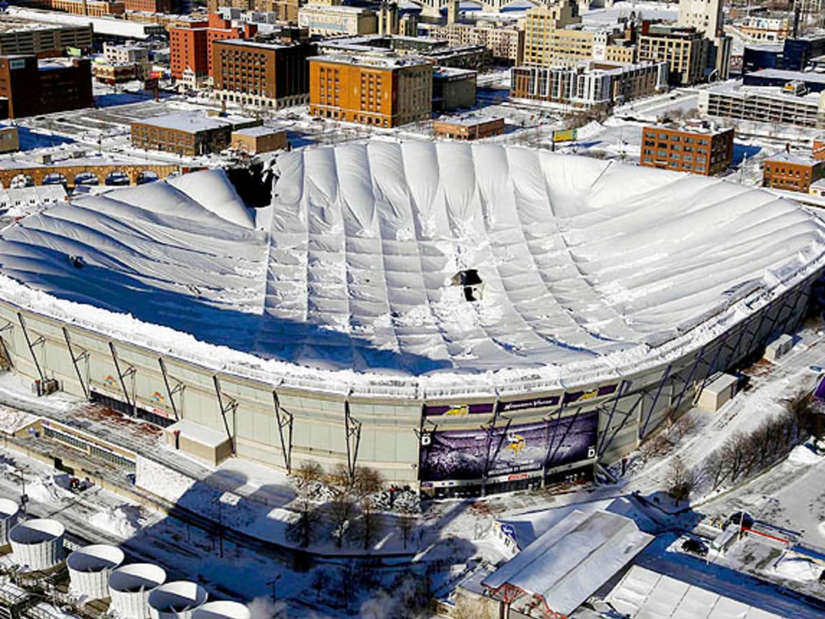 Metrodome - Minnesota Vikings City Print - the Stadium Shoppe