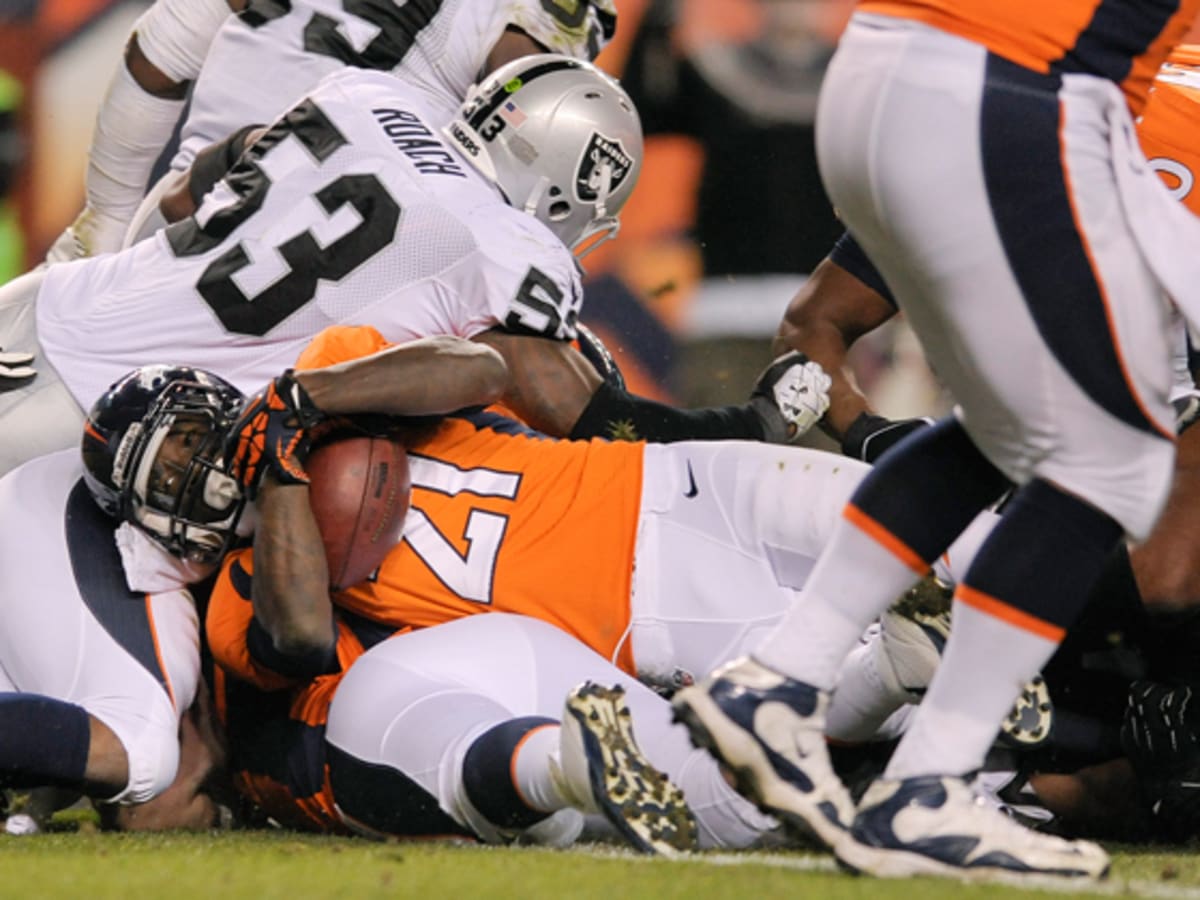 Ronnie Hillman Powers Up the Middle for the 1st TD of the Game