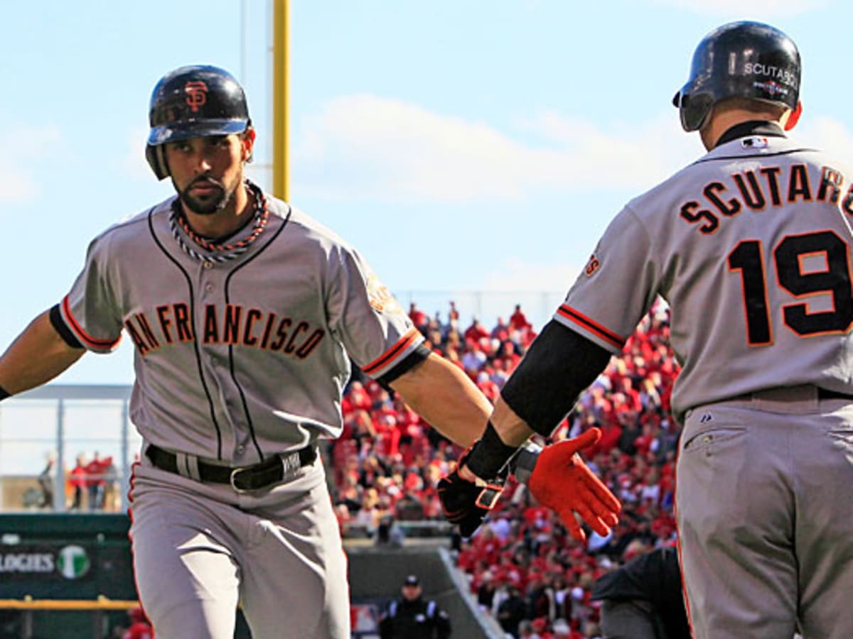 Giants' Matt Cain hit in pitching arm by line drive - Sports Illustrated