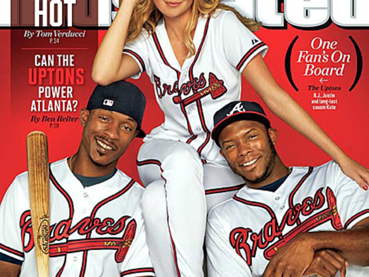B.J., Justin and long-lost cousin Kate Upton on cover of Sports