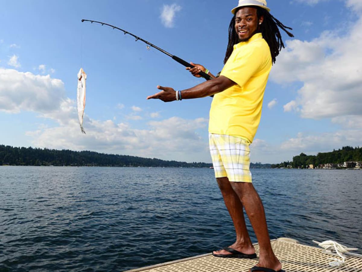 Footballers who love to spend their downtime fishing, like