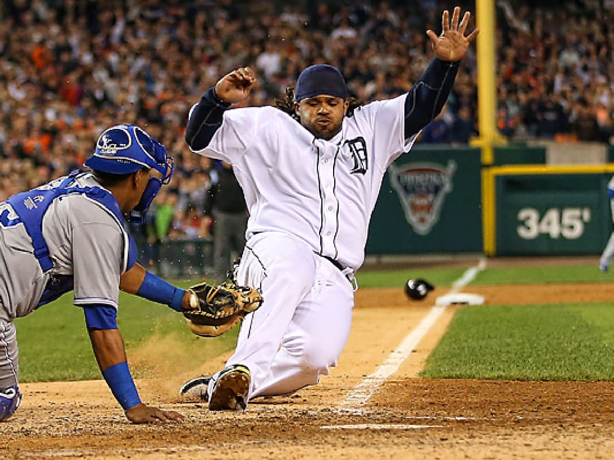 Prince Fielder tossed the first pitch prior to NLCS Game 2 and had