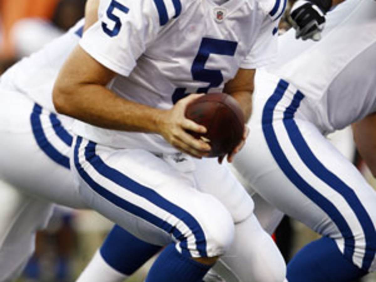 Kerry Collins says he's ready to take over Indianapolis Colts