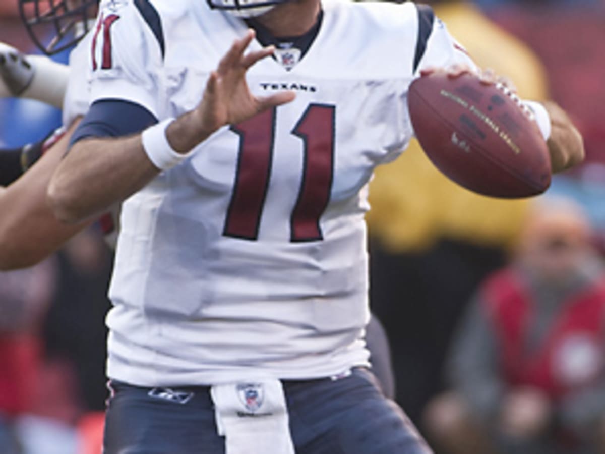 Texans 'fans' cheer as quarterback Matt Schaub leaves Rams game with leg  injury