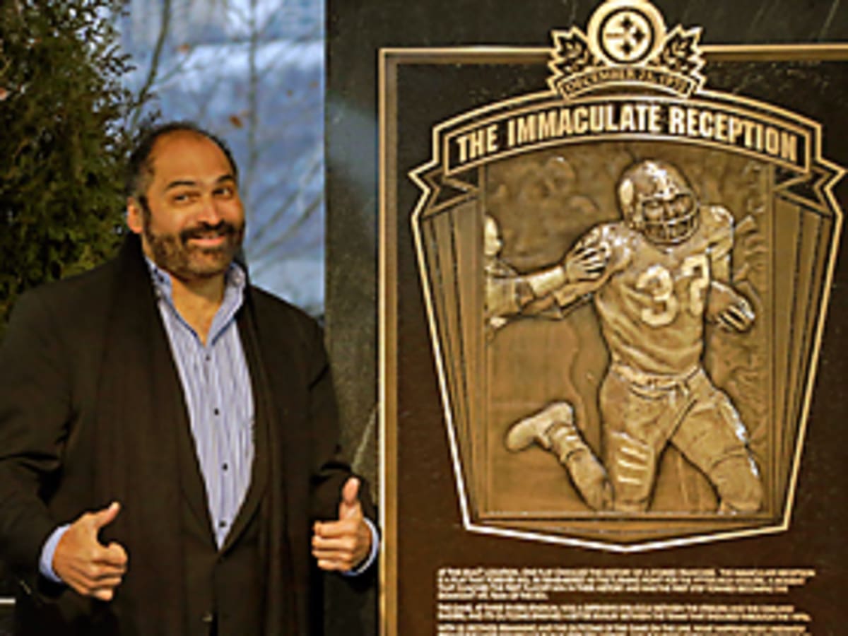 Immaculate Reception Franco Harris Pittsburgh Steelers in loving