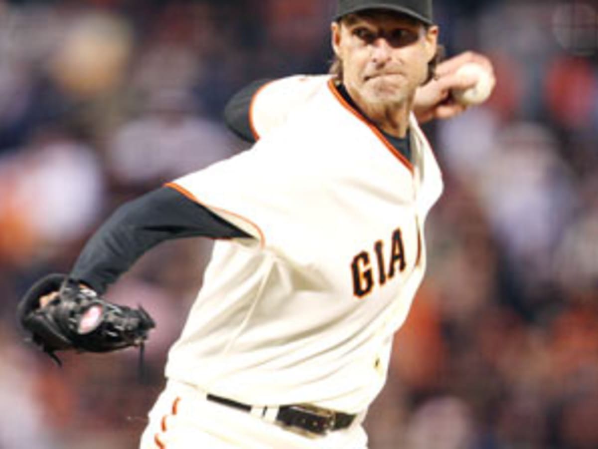 On this date, 2009: Giants pitcher Randy Johnson wins 300th game