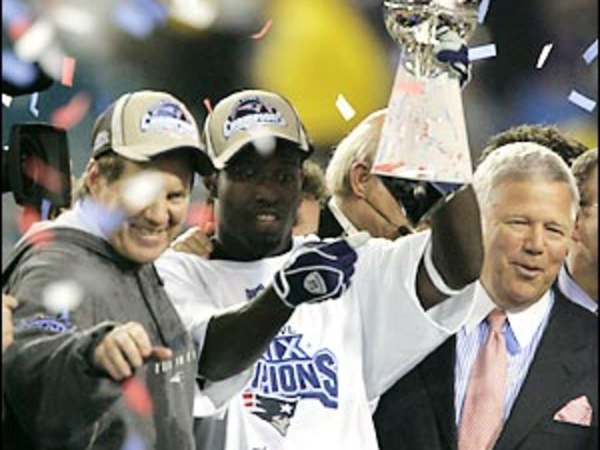 Deion Branch, Bill Belichick, and Robert Kraft of the World