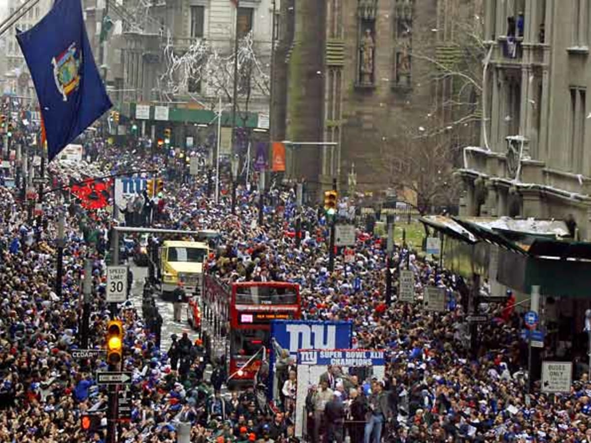 New York Giants Super Bowl parade