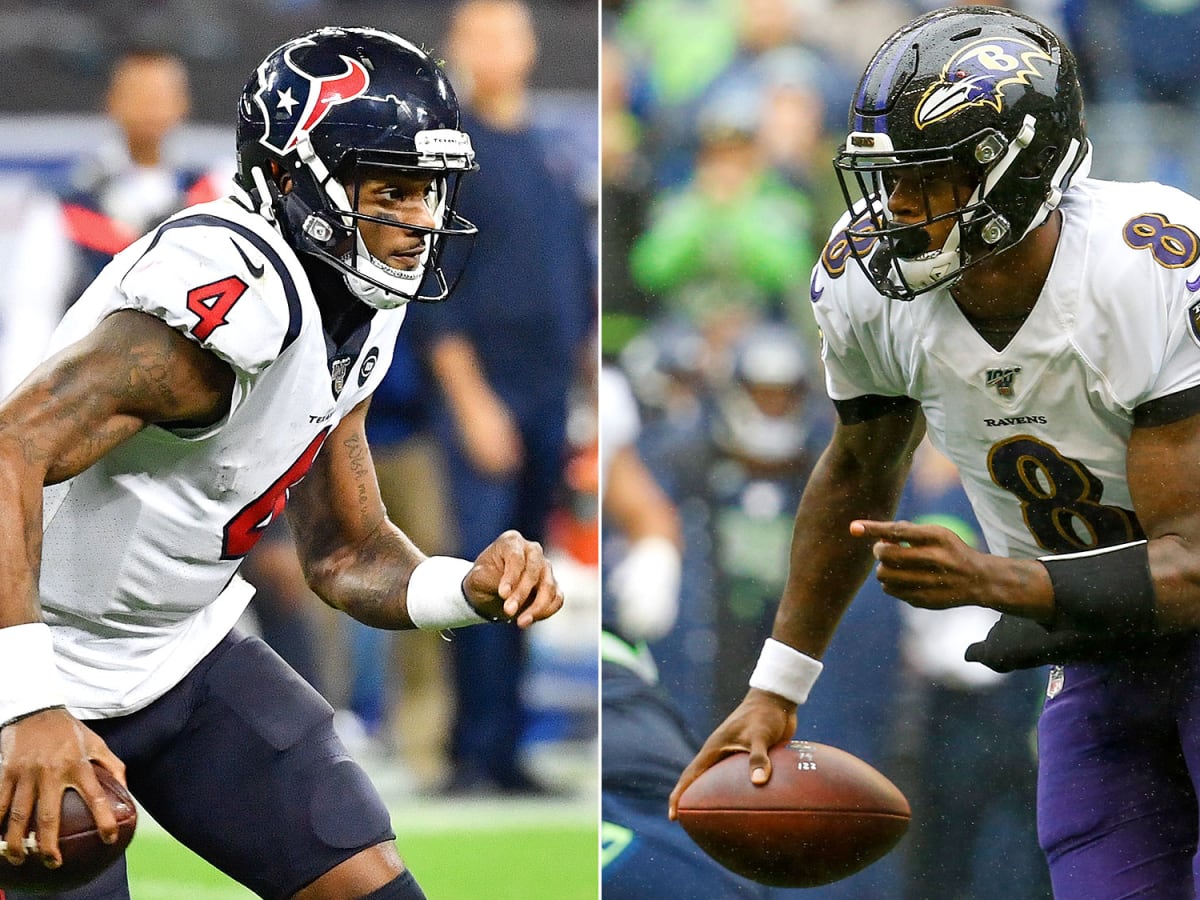 Deshaun Watson wrote “MVP” on jersey he traded with Lamar Jackson