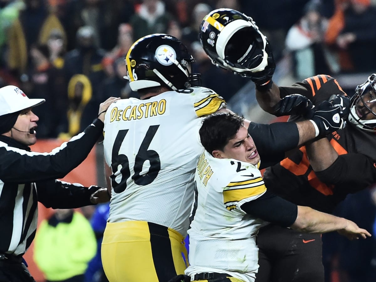 Mason Rudolph on Myles Garrett's racial slur accusation: 'I couldn't  believe it'