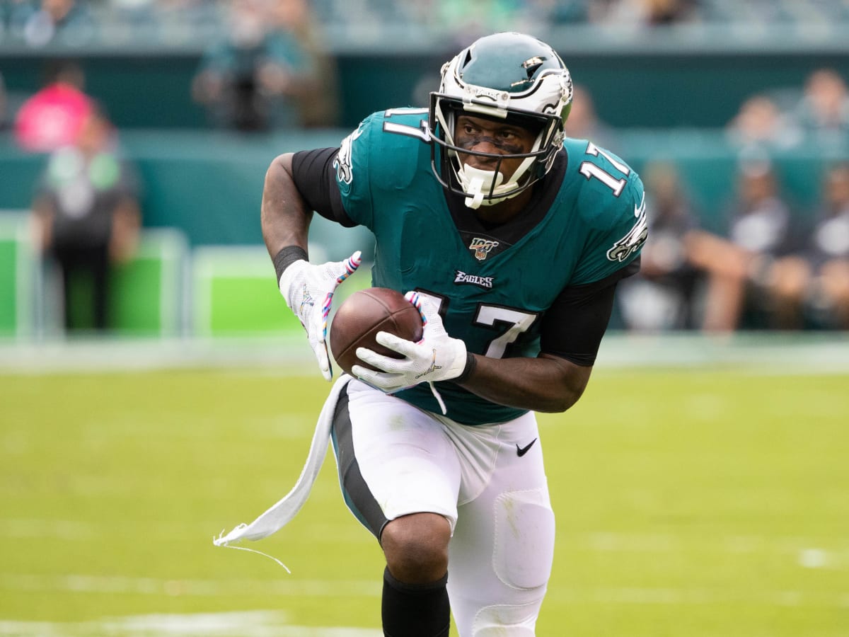 Eagles receiver Alshon Jeffery not worried about dip in production